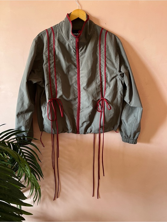 gumi Jackets & Blazers - Gumi grey and red jacket